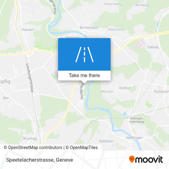 Speetelacherstrasse map