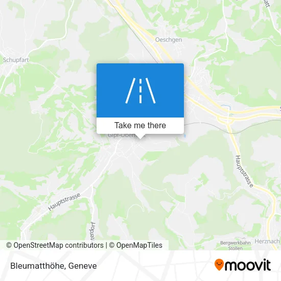 Bleumatthöhe map