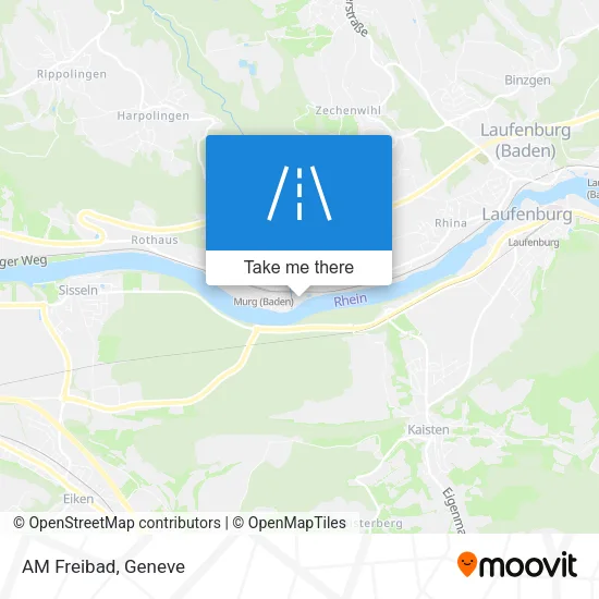 AM Freibad map