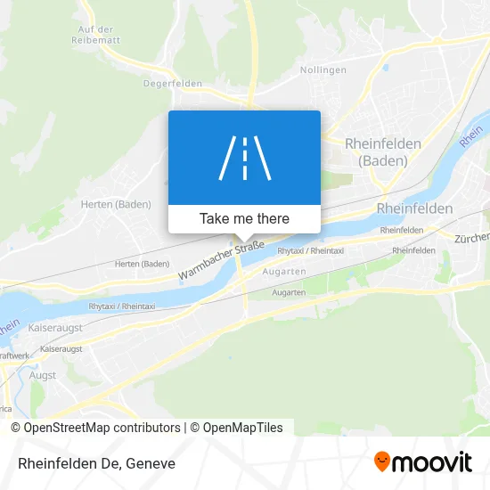 Rheinfelden De map