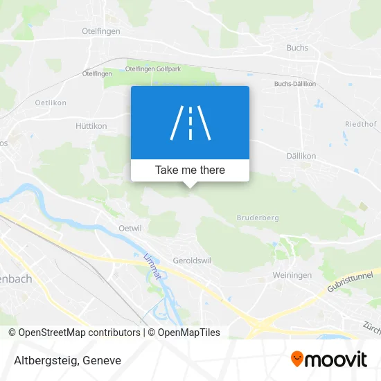 Altbergsteig map