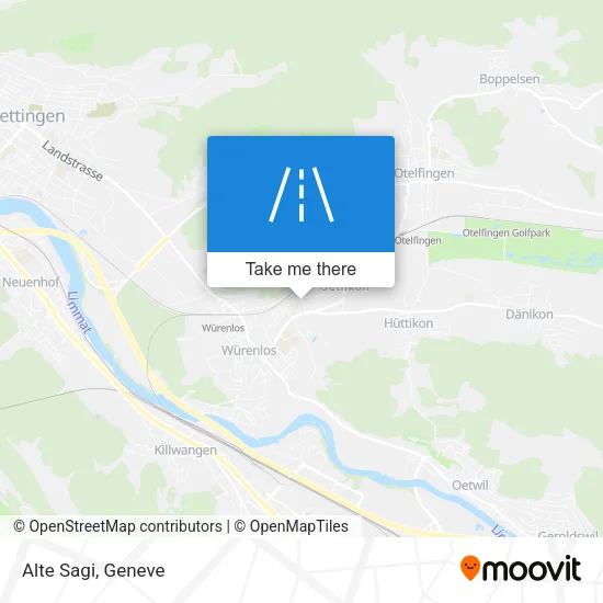 Alte Sagi map
