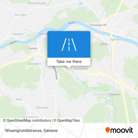 Wisengrundstrasse map