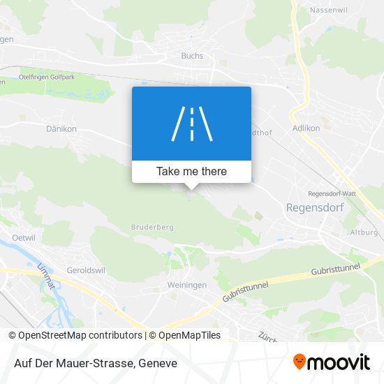 Auf Der Mauer-Strasse map