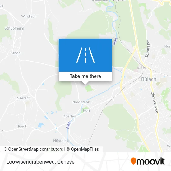 Loowisengrabenweg map