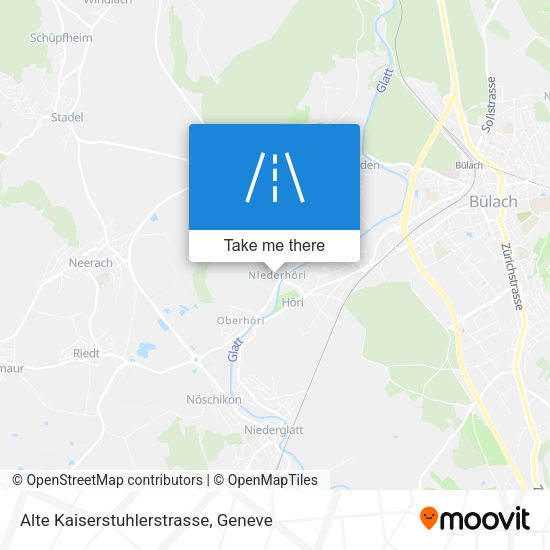 Alte Kaiserstuhlerstrasse map