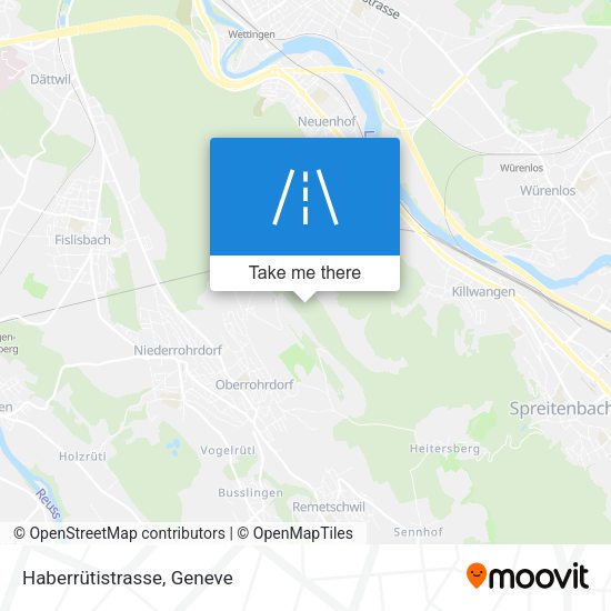Haberrütistrasse map