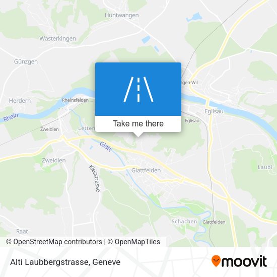 Alti Laubbergstrasse map