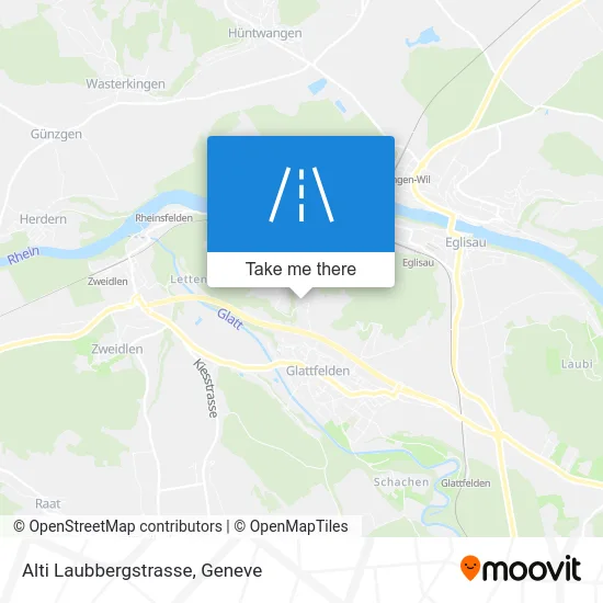 Alti Laubbergstrasse map