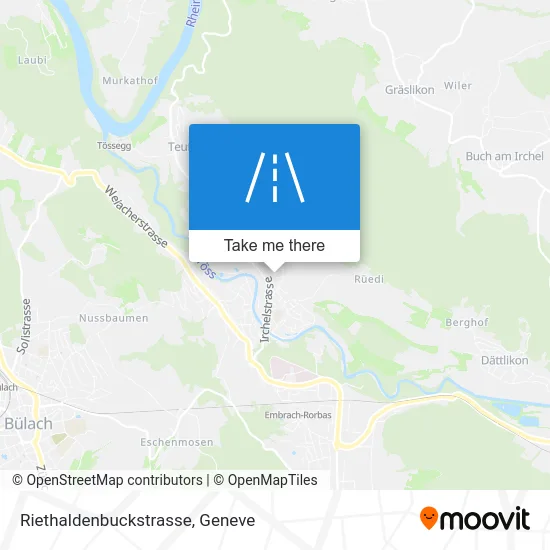 Riethaldenbuckstrasse map