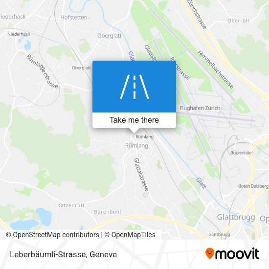 Leberbäumli-Strasse map