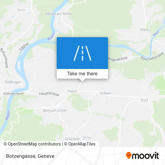 Botzengasse map
