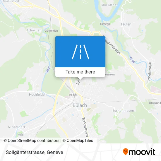 Soligänterstrasse map