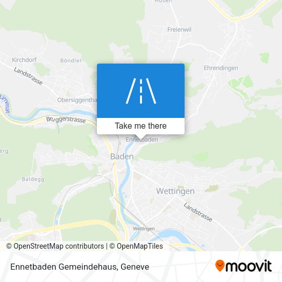 Ennetbaden Gemeindehaus map