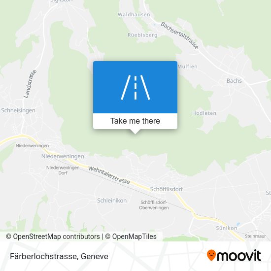 Färberlochstrasse map