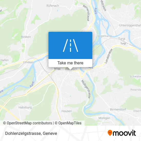 Dohlenzelgstrasse map