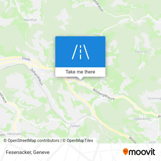 Fesenacker map