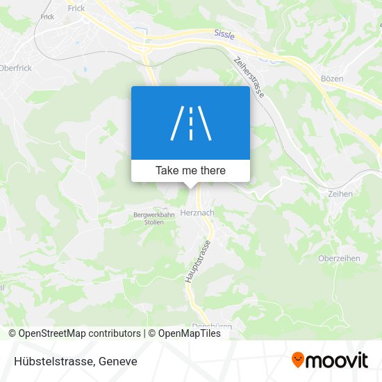 Hübstelstrasse map