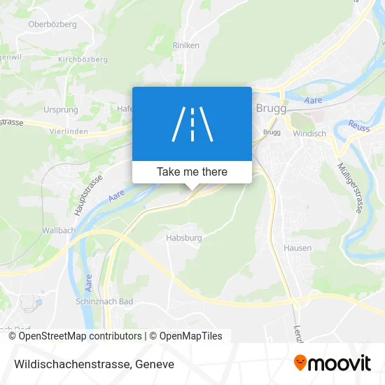 Wildischachenstrasse map