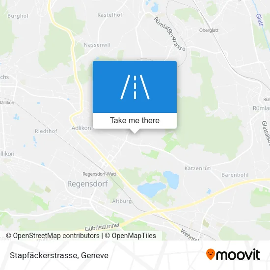 Stapfäckerstrasse map