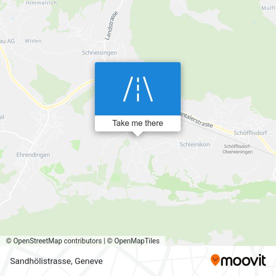 Sandhölistrasse map