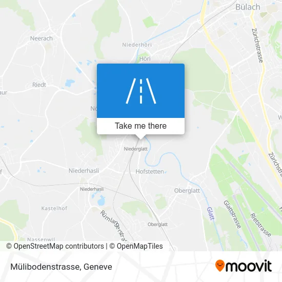 Mülibodenstrasse map