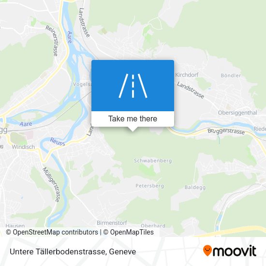 Untere Tällerbodenstrasse map