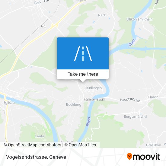 Vogelsandstrasse map