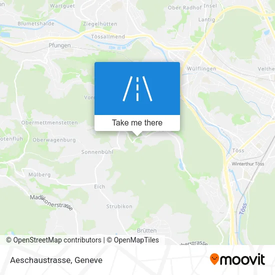 Aeschaustrasse map