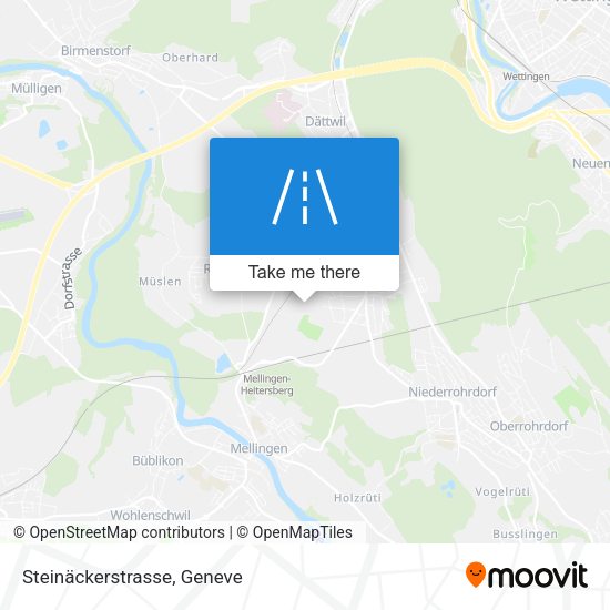 Steinäckerstrasse map