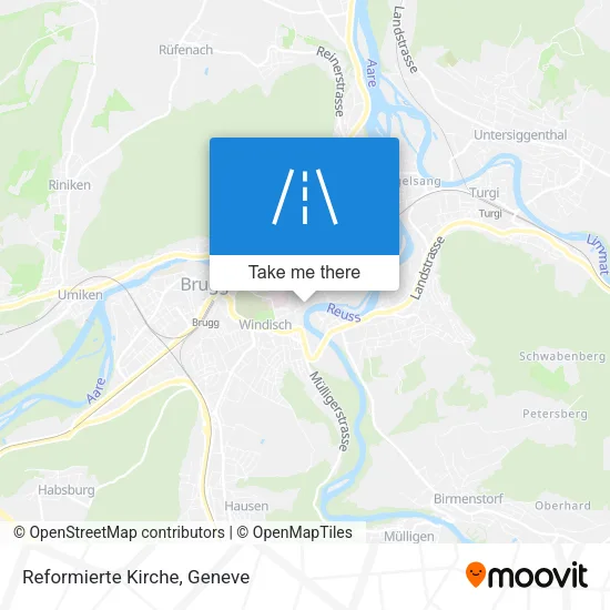 Reformierte Kirche map