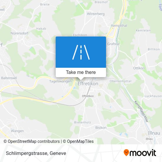 Schlimpergstrasse map