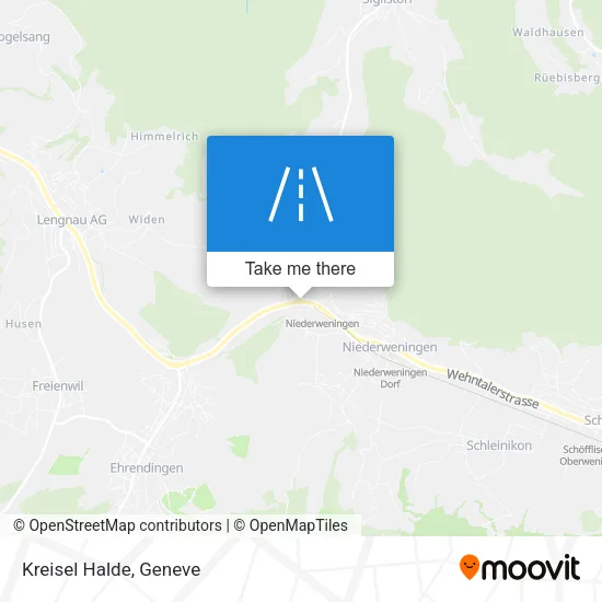 Kreisel Halde map