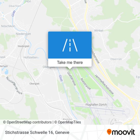 Stichstrasse Schwelle 16 map
