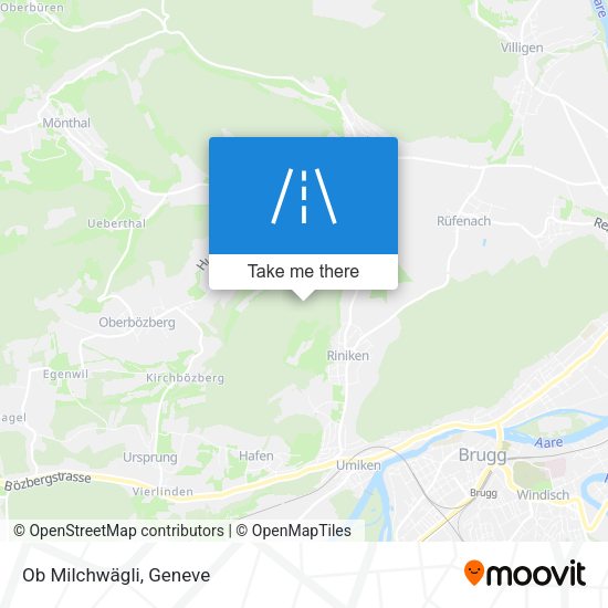 Ob Milchwägli map