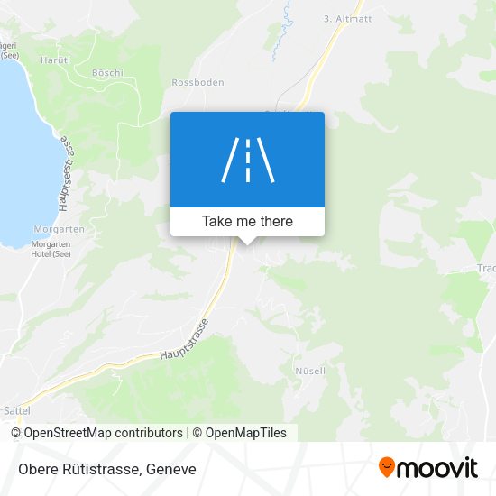 Obere Rütistrasse map