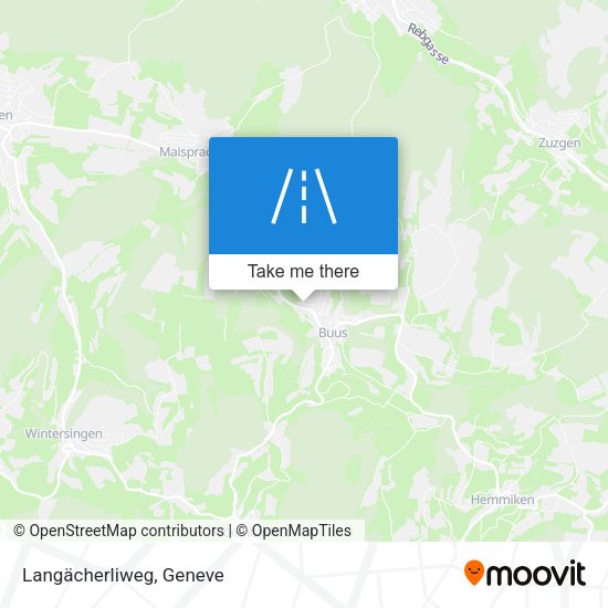 Langächerliweg map