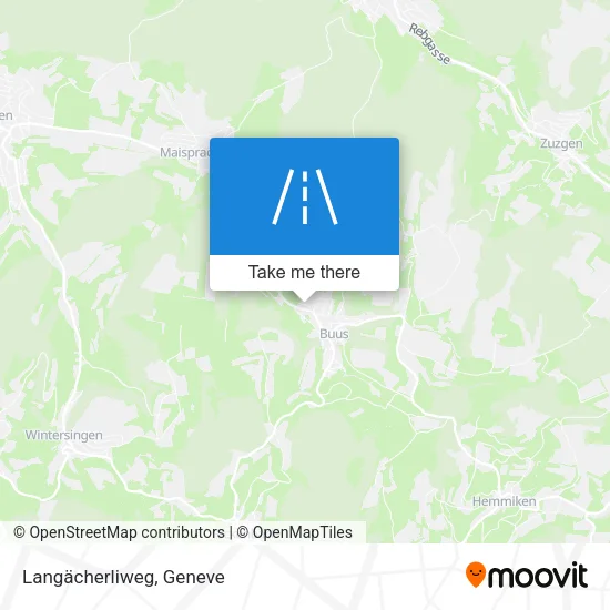 Langächerliweg map