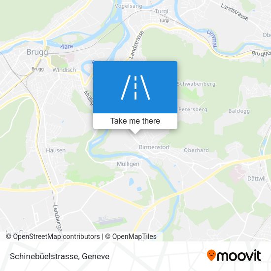 Schinebüelstrasse map