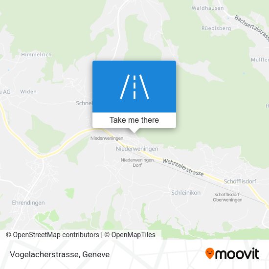 Vogelacherstrasse map