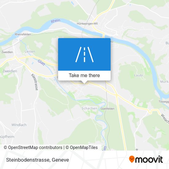 Steinbodenstrasse map