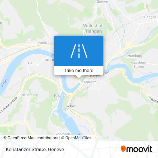 Konstanzer Straße map
