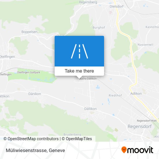 Müliwiesenstrasse map