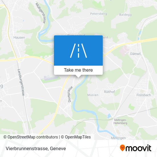 Vierbrunnenstrasse map