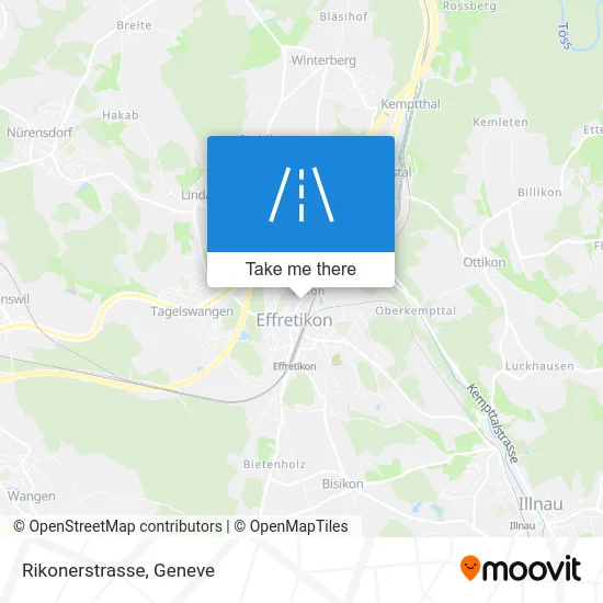 Rikonerstrasse map