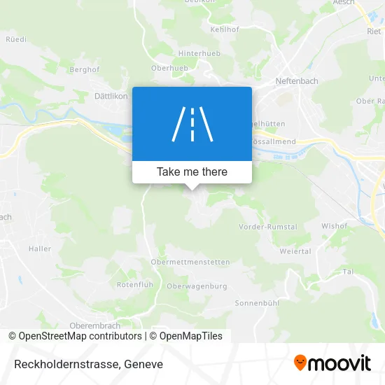 Reckholdernstrasse plan