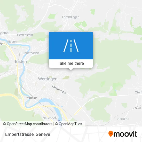 Empertstrasse map