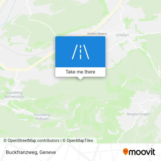 Buckfranzweg map