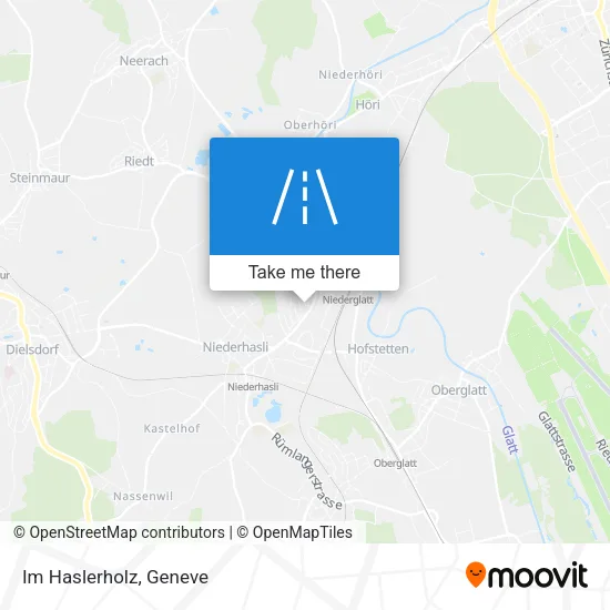 Im Haslerholz map