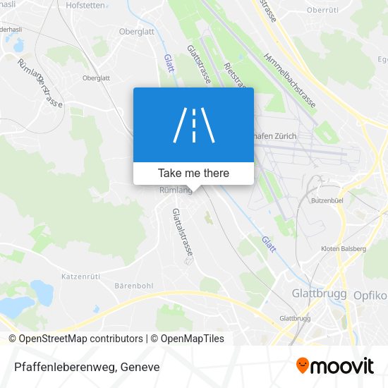 Pfaffenleberenweg map